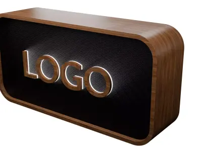 Info Display Counter type 8 3D model