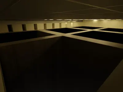 decent Backrooms map Free 3D model