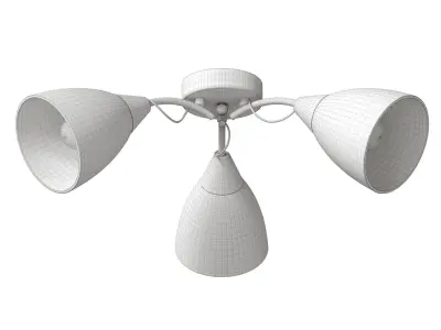 Ceiling chandelier Universal 1-8846-3-CR E14 3D model