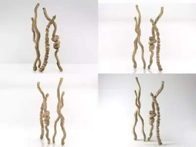 Column Rope Free 3D model