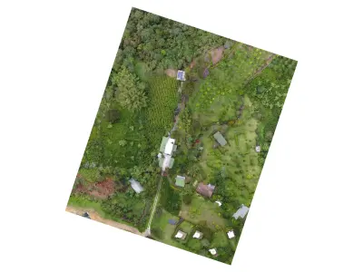 Reserva Natural Salto Del Buey Low-poly 3D model