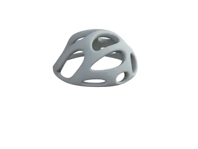 SciFi Cube Object No 45346 Low Poly Shape Low-poly 3D model