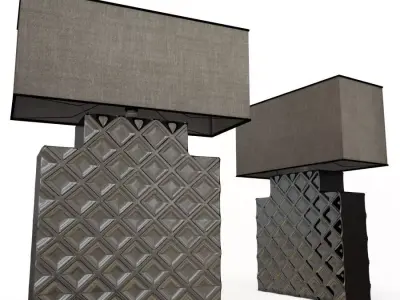 Table Lamps Kara 3D model