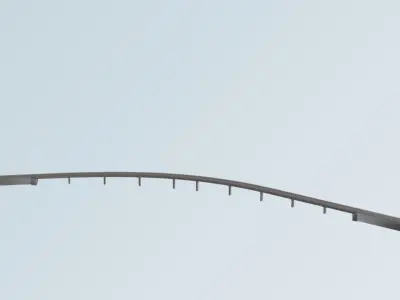 Bridge road  3D model