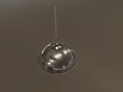 Aluminum Pendant Light Fixture Free 3D model