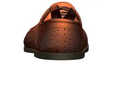 Cartoon High Poly Subdivision Brown Bots Low-poly 3D model