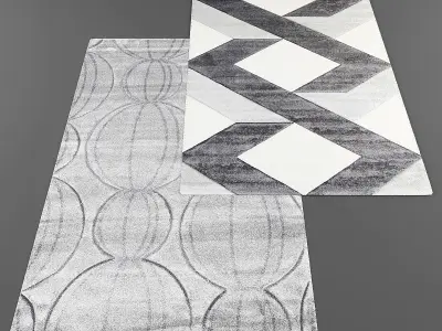 Rugs set242 3D model