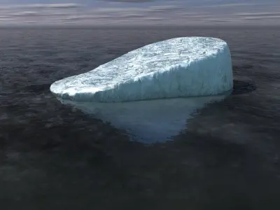 Tabular Iceberg 3D model