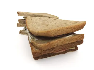 Sandwich 3D model