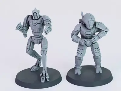 GX1 Combat Drones    Greater Good 3D print model