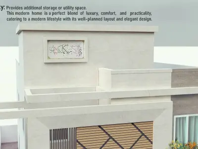 Modern House Design 8012 3D model