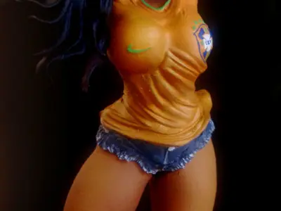 Street Fight - Laura Matsuda - Natasha Hopkins 3D print model