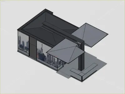 coffee shop 3D model