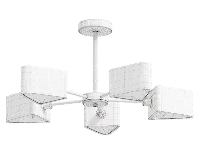 Luminaire on the rod LUMION 3D model