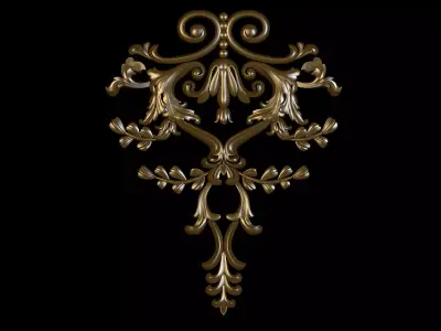 dekor ornament 3D model 115