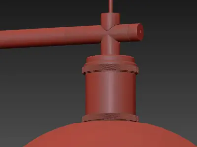 MENU HUBERT FRAME TRIBECA PENDANT LAMP by Soren Rose 3D model