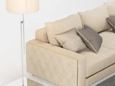 Formerin Manfredi corner 3D model