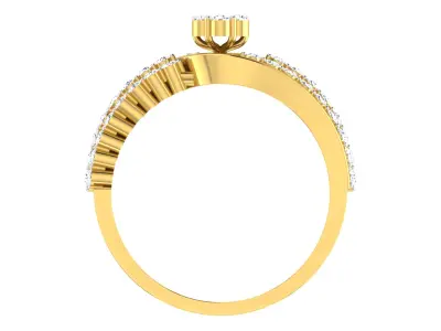 Women Ring  Render 3dm STL OBJ FBX Details 3D print model 270