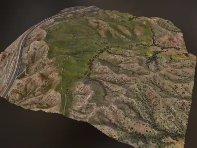 Landscape B - Scan 3D model