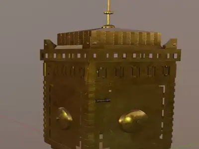 Ancient Lamp Free 3D model