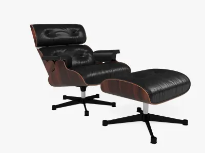 Chair lounge eames 3D model