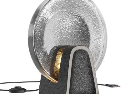 Ingot Lantern Light by HOLLY HUNT 3D model