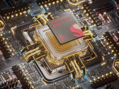 C4D Octane CPU chip core capacitance Scifi Circuit board GPU 3D model