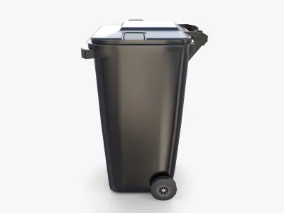 Trash can v12 3D model