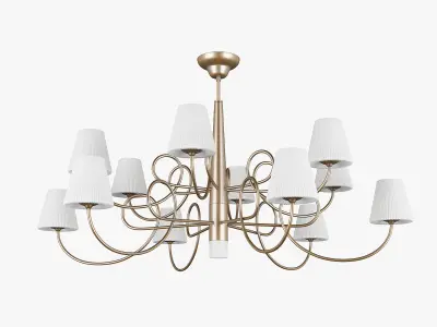 81413x Vortico Lightstar Chandelier 3D model