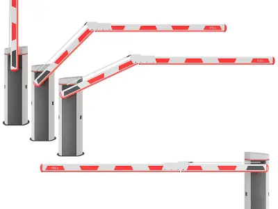 Arm barrier set 3D model