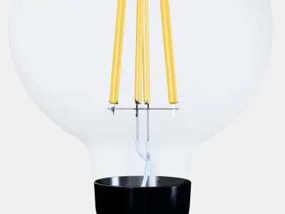 TRADFRI LED bulb E27 470 lumen 2 Low-poly 3D model