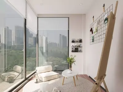 Balcony 3D model buy
