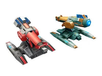 Machinery - Battery 03 3D model