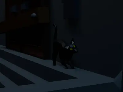 Full Halloween model pack Low-poly 3D model