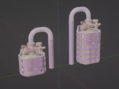 Ju-87B Stuka Oxygen Regulator  3D print model