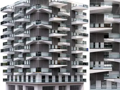 RESIDENTIAL BUILDING NO15 A 3D model