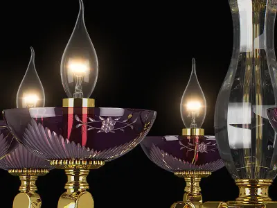 697082 Barcato Osgona Chandelier 3D model