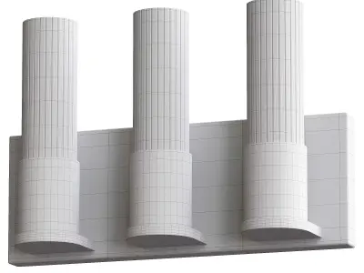 Tube Vanity Light 3D model