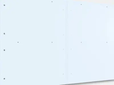 NORDLI chest of drawers with 8 drawers 3D model