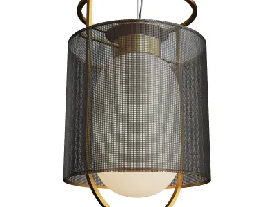 KIOTO chandelier Low-poly 3D model