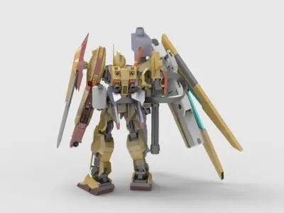 Hyaku Shiki Seraph 3D model