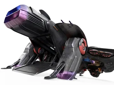  Advanced Combat Drop Shuttle Black 