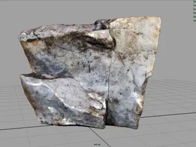 Rock Low-poly 3D model