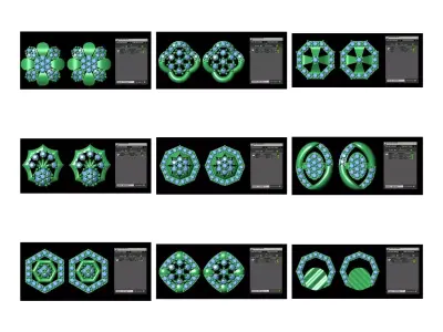 100 LIGHT WEIGHT EARING TOPS  2 TO 3 GRAMS PAIR 3D print model