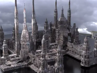 Lycan Arch Tower 2 designs  3D model