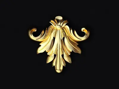 Decor for furniture 3D model 31