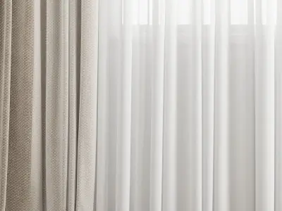 Curtain 304 3D model