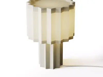 Folkform for Orsjo Belysning Plisse Table Lamp 3D model