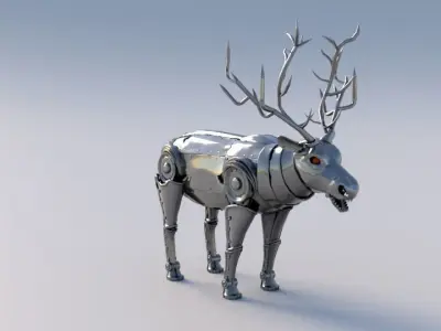 Robot Rudolf 3D model