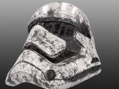 Stormtrooper Helmet Star Wars First Order 3D model